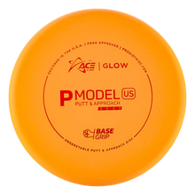 Ielādējiet attēlu galerijas skatītājā, ACE LINE P MODEL US BASEGRIP GLOW PLASTIC Disku golfa disks