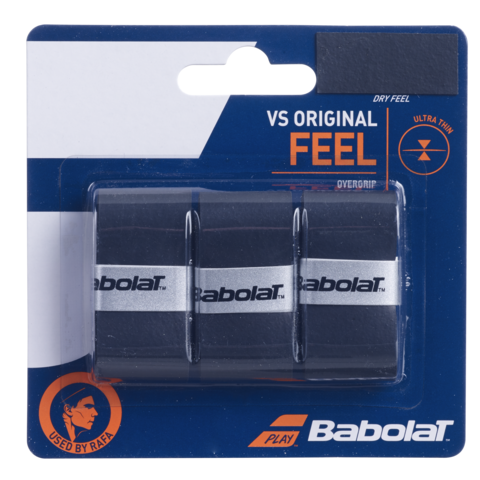 Overgrips BABOLAT VS original ( 3gab.), melns