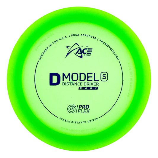 ACE LINE D MODEL S PROFLEX PLASTIC Disc golf disc
