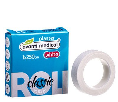 Klassisk fixeringstejp 1x250cm Avanti Medical