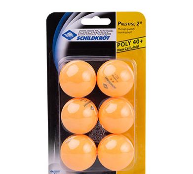 DONIC Table Tennis Balls Prestige 2*