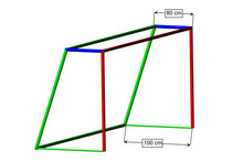 Load image into Gallery viewer, HUCK Handball Futsal Goal Net PP4mm