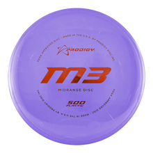 Load image into Gallery viewer, PRODIGY M3 500 PLASTIC Disc golf disc