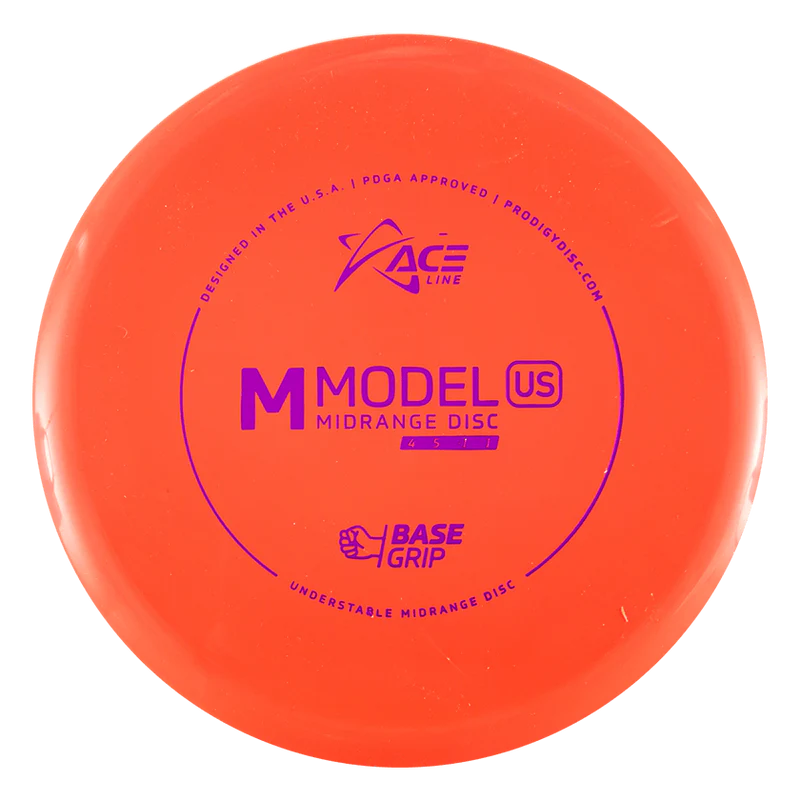 ACE LINE M MODEL US BASEGRIP PLASTIC Diskgolfo diskas