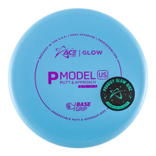 Ielādējiet attēlu galerijas skatītājā, ACE LINE P MODEL US BASEGRIP GLOW PLASTIC Disku golfa disks