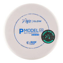 Ielādējiet attēlu galerijas skatītājā, ACE LINE P MODEL US BASEGRIP GLOW PLASTIC Disku golfa disks