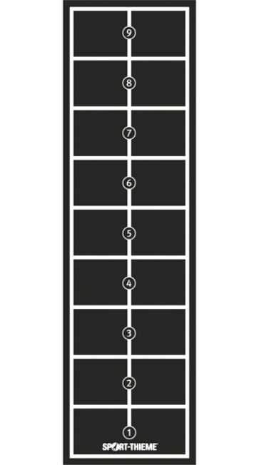 Längdhopp koordinationsmatta