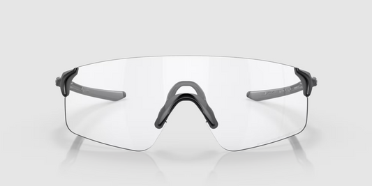 Oakley Evzero blades Matte black Clear to black iridium photochromic saulesbrilles