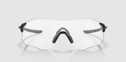 Oakley Evzero path Polished black Clear to black iridium photochromic saulesbrilles