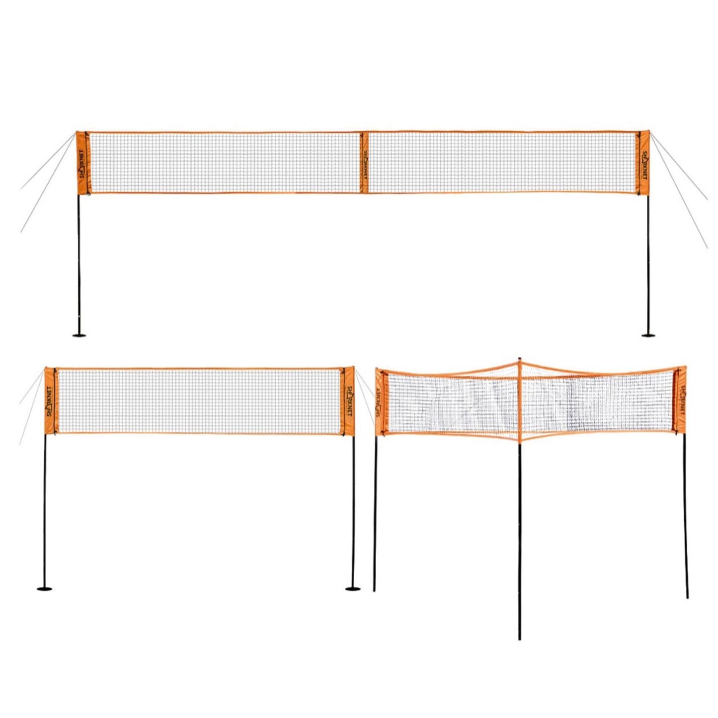 SHARKNET Volleyball Portable Set