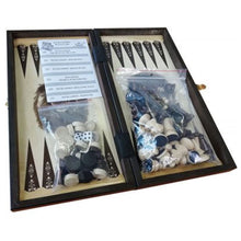 Load image into Gallery viewer, Wooden Backgammon, Chess & Checkers