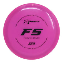 Load image into Gallery viewer, PRODIGY F5 750 PLASTIC Disc golf disc