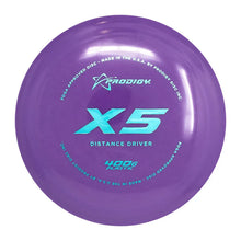Load image into Gallery viewer, PRODIGY X5 400G PLASTIC Disc golf disc
