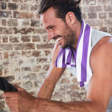 Lataa kuva Galleria-katseluun, Cooling Towel Brighton Purple - MyBeachStore