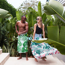 Lataa kuva Galleria-katseluun, Quick Dry Towel Banana Leaf Bliss - MyBeachStore