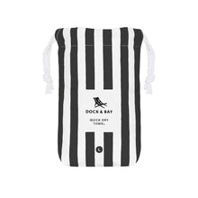Lataa kuva Galleria-katseluun, Quick Dry Towel Kamari Charcoal - MyBeachStore