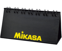 Ielādējiet attēlu galerijas skatītājā, MIKASA AC-HC100B-BK Portable Manual Scoreboard - MyBeachStore