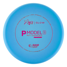 Load image into Gallery viewer, ACE LINE P MODEL S BASEGRIP GLOW PLASTIC Disc golf disc
