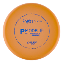 Load image into Gallery viewer, ACE LINE P MODEL S BASEGRIP GLOW PLASTIC Disc golf disc
