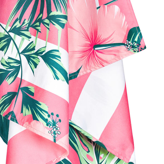 Snabbtorkande Handduk - Himmelsk Hibiskus