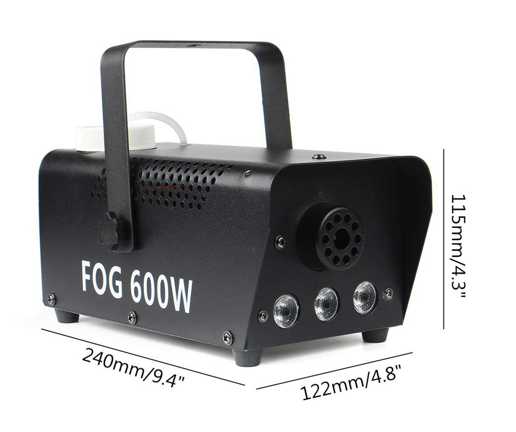 600W Wireless Remote Control Fog Machine Led rental