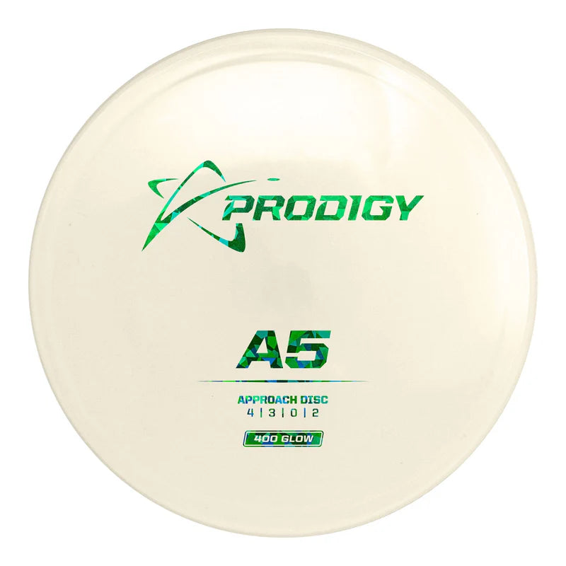 PRODIGY A5 400 GLOW PLASTIC Diskgolfo diskas