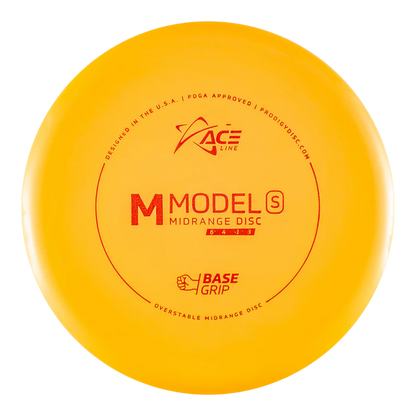 ACE LINE M MODEL S BASEGRIP PLASTIC Disc golf disc