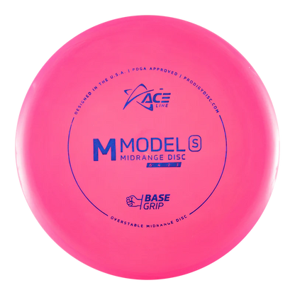 ACE LINE M MODEL S BASEGRIP PLASTIC Disc golf disc