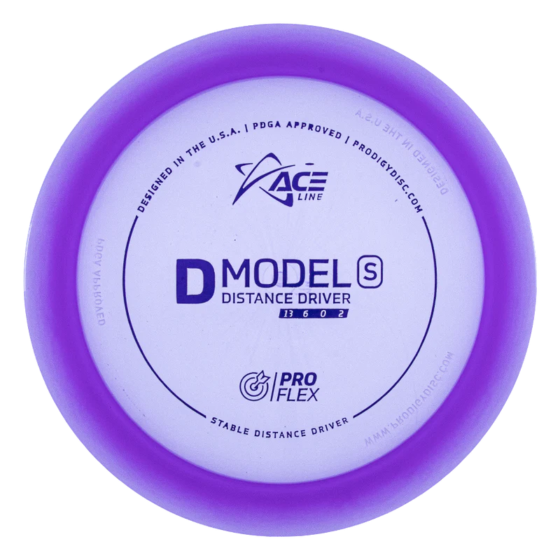 ACE LINE D MODEL S PROFLEX PLASTIC Disc golf disc