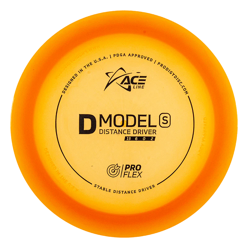 ACE LINE D MODEL S PROFLEX PLASTIC Disc golf disc