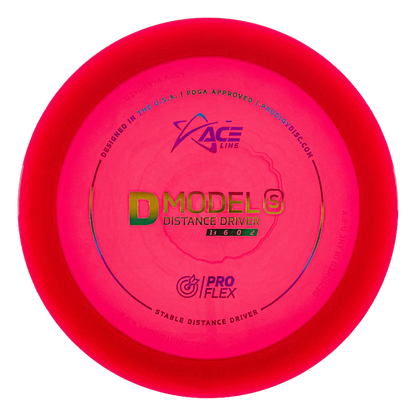 ACE LINE D MODEL S PROFLEX PLASTIC Disc golf disc