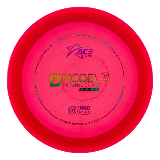 ACE LINE D MODEL S PROFLEX PLASTIC Disc golf disc