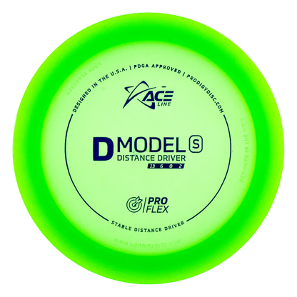 ACE LINE D MODEL S PROFLEX PLASTIC Disc golf disc