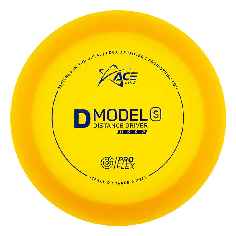 ACE LINE D MODEL S PROFLEX PLASTIC Disc golf disc