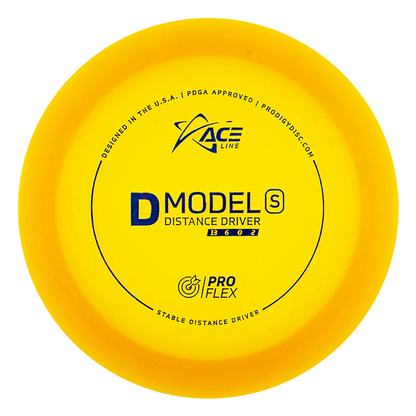 ACE LINE D MODEL S PROFLEX PLASTIC Disc golf disc