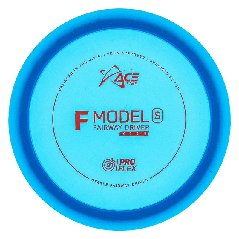 ACE LINE F MODEL S PROFLEX PLASTIC Disc golf disc