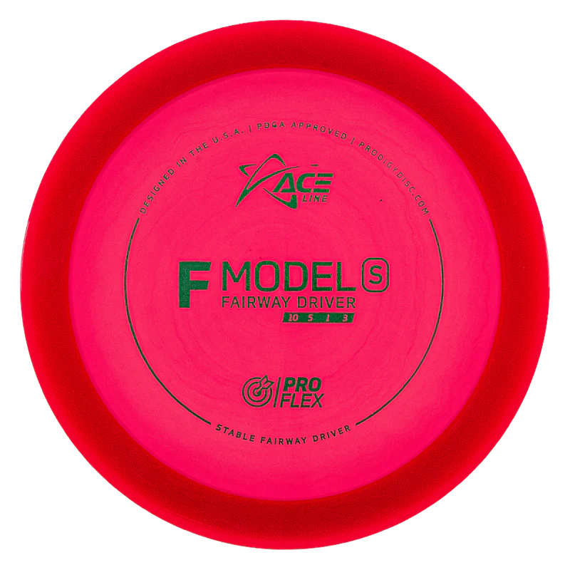 ACE LINE F MODEL S PROFLEX PLASTIC Disc golf disc