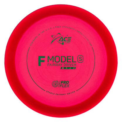 ACE LINE F MODEL S PROFLEX PLASTIC Disc golf disc