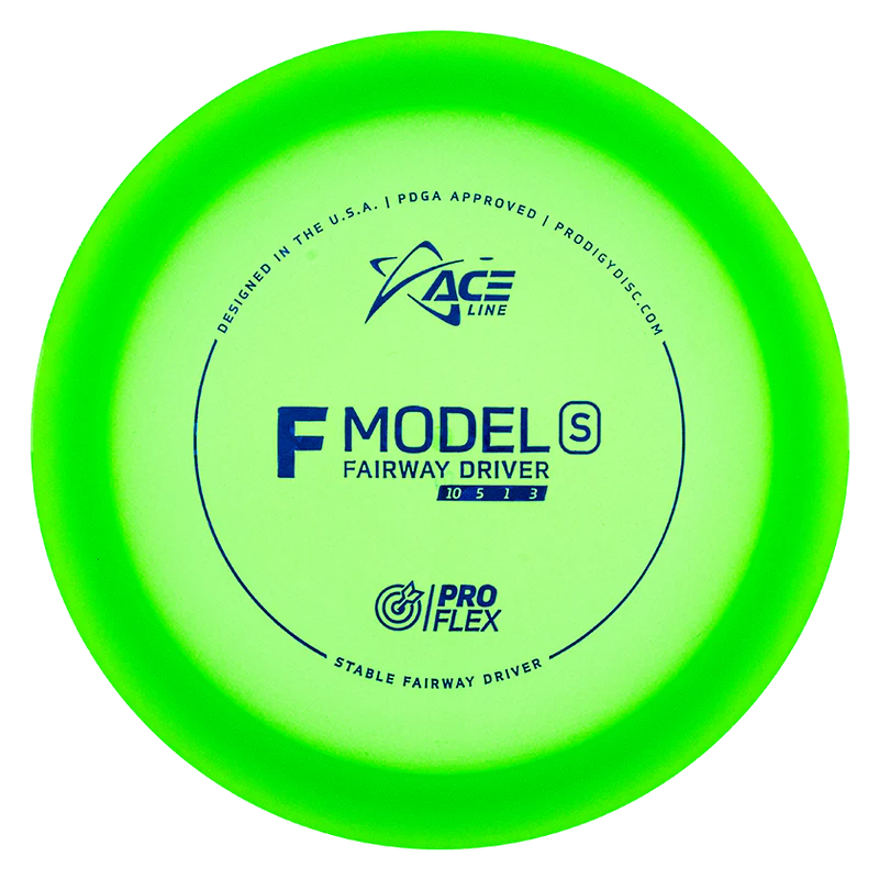 ACE LINE F MODEL S PROFLEX PLASTIC Disc golf disc