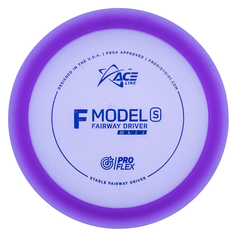 ACE LINE F MODEL S PROFLEX PLASTIC Disc golf disc