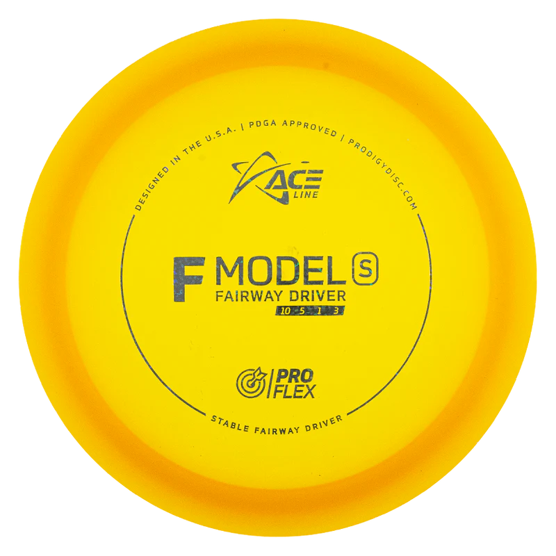 ACE LINE F MODEL S PROFLEX PLASTIC Disc golf disc