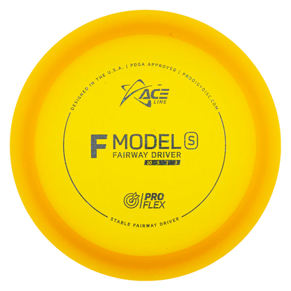 ACE LINE F MODEL S PROFLEX PLASTIC Disc golf disc