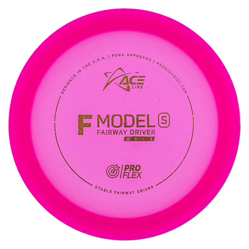 ACE LINE F MODEL S PROFLEX PLASTIC Disc golf disc
