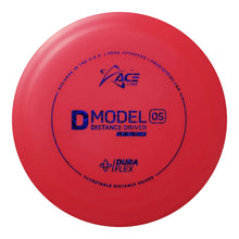 Ielādējiet attēlu galerijas skatītājā, ACE LINE D MODEL OS DURAFLEX GLOW PLASTIC Disku golfa disks
