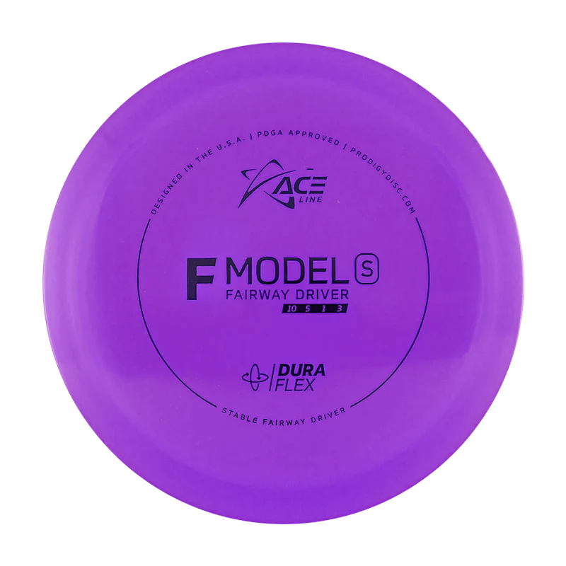 ACE LINE F MODEL S DURAFLEX PLASTIC Disc golf disc
