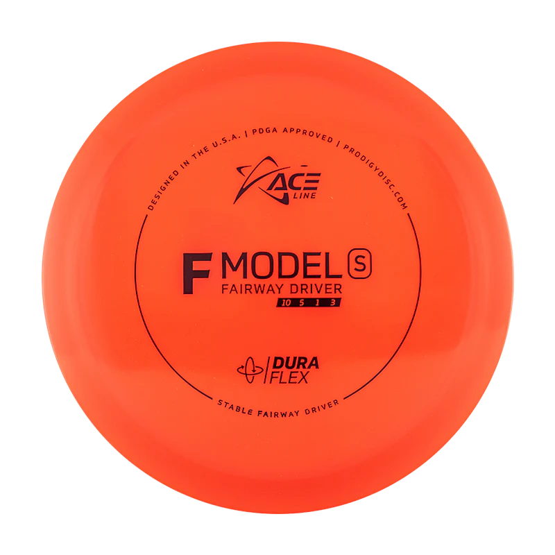 ACE LINE F MODEL S DURAFLEX PLASTIC Disc golf disc