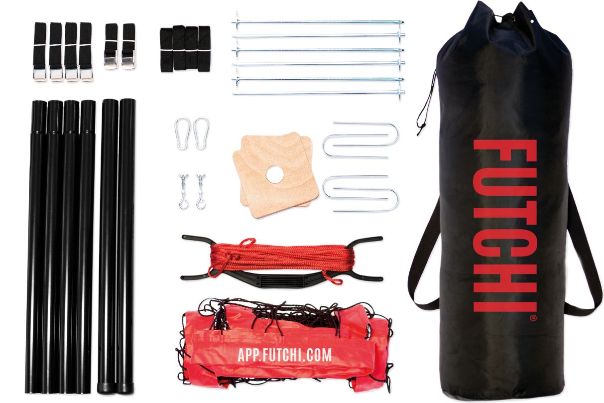 FUTCHI Portable Football Rebounder Set