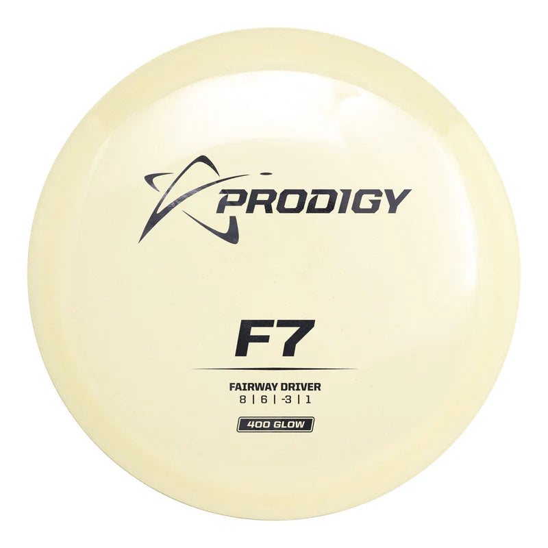 PRODIGY F7 400 GLOW PLASTIC Disc golf disc