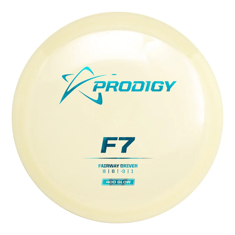 PRODIGY F7 400 GLOW PLASTIC Disc golf disc