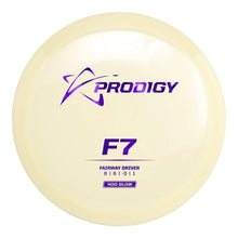 Load image into Gallery viewer, PRODIGY F7 400 GLOW PLASTIC Disc golf disc
